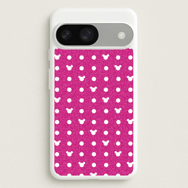 Mickey Polkadot Pink Fairytale  - Disney Phone Case for Google Pixel 9 / 9 Pro