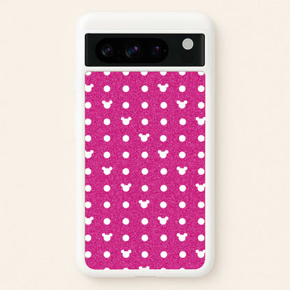 Mickey Polkadot Pink Fairytale  - Disney Phone Case for Google Pixel 8 Pro