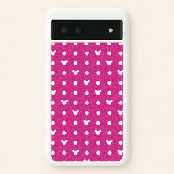 Mickey Polkadot Pink Fairytale  - Disney Phone Case for Google Pixel 7a