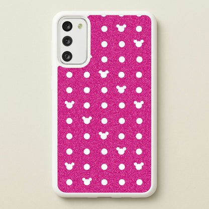 Mickey Polkadot Pink Fairytale  - Disney Phone Case for Galaxy S20