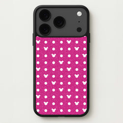 Mickey Polkadot Pink Fairytale Phone Case for iPhone 17 Pro Max