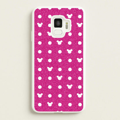 Mickey Polkadot Pink Fairytale  - Disney Phone Case for Galaxy S9
