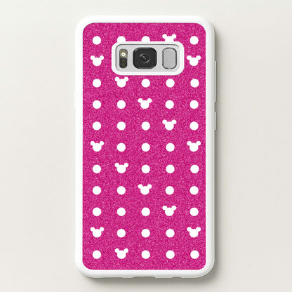 Mickey Polkadot Pink Fairytale  - Disney Phone Case for Galaxy S8 Plus