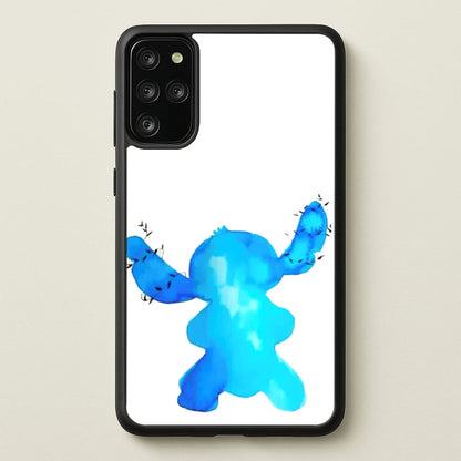 Watercolour Blue Alien Disney  - Disney Phone Case for Galaxy S20 Plus