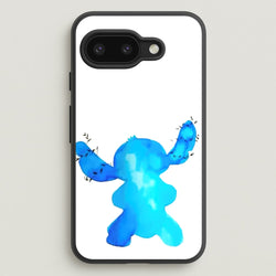 Watercolour Blue Alien Disney  - Disney Phone Case for Google Pixel 9a