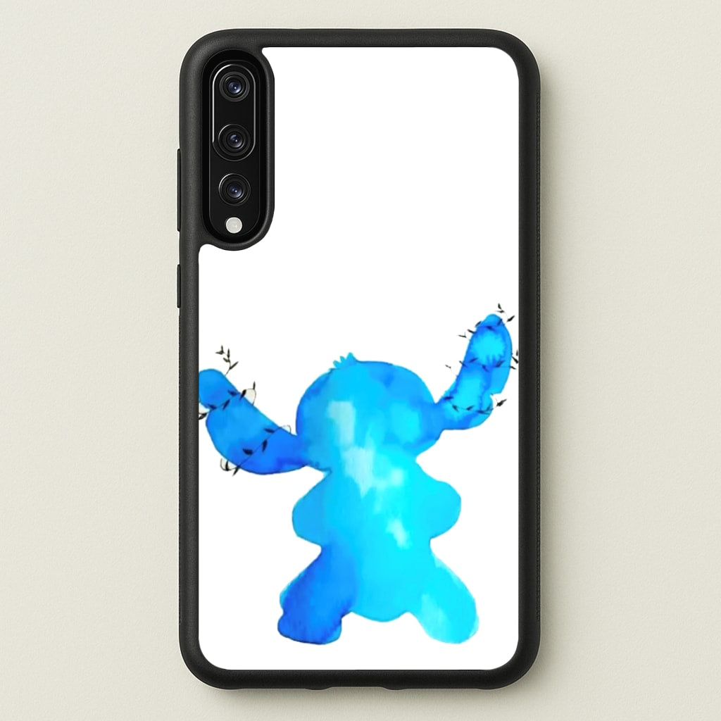 Watercolour Blue Alien Disney  - Disney Phone Case for Huawei P20 Pro