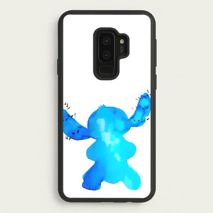 Watercolour Blue Alien Disney  - Disney Phone Case for Galaxy S9 Plus