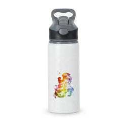 Watercolour Beauty Fairytale Active Water Bottle - Black