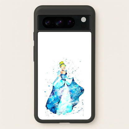 Watercolour Cinderella Fairytale  - Disney Phone Case for Google Pixel 8 Pro