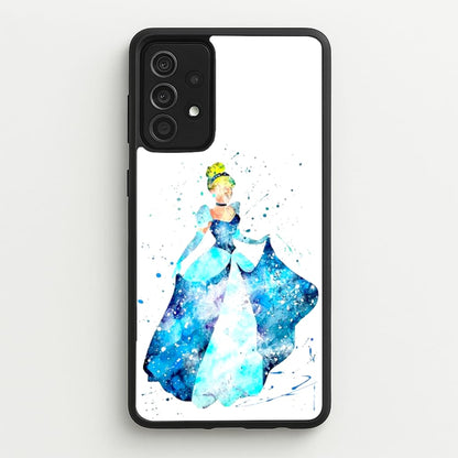 Watercolour Cinderella Fairytale  - Disney Phone Case for Galaxy A52 / A52s