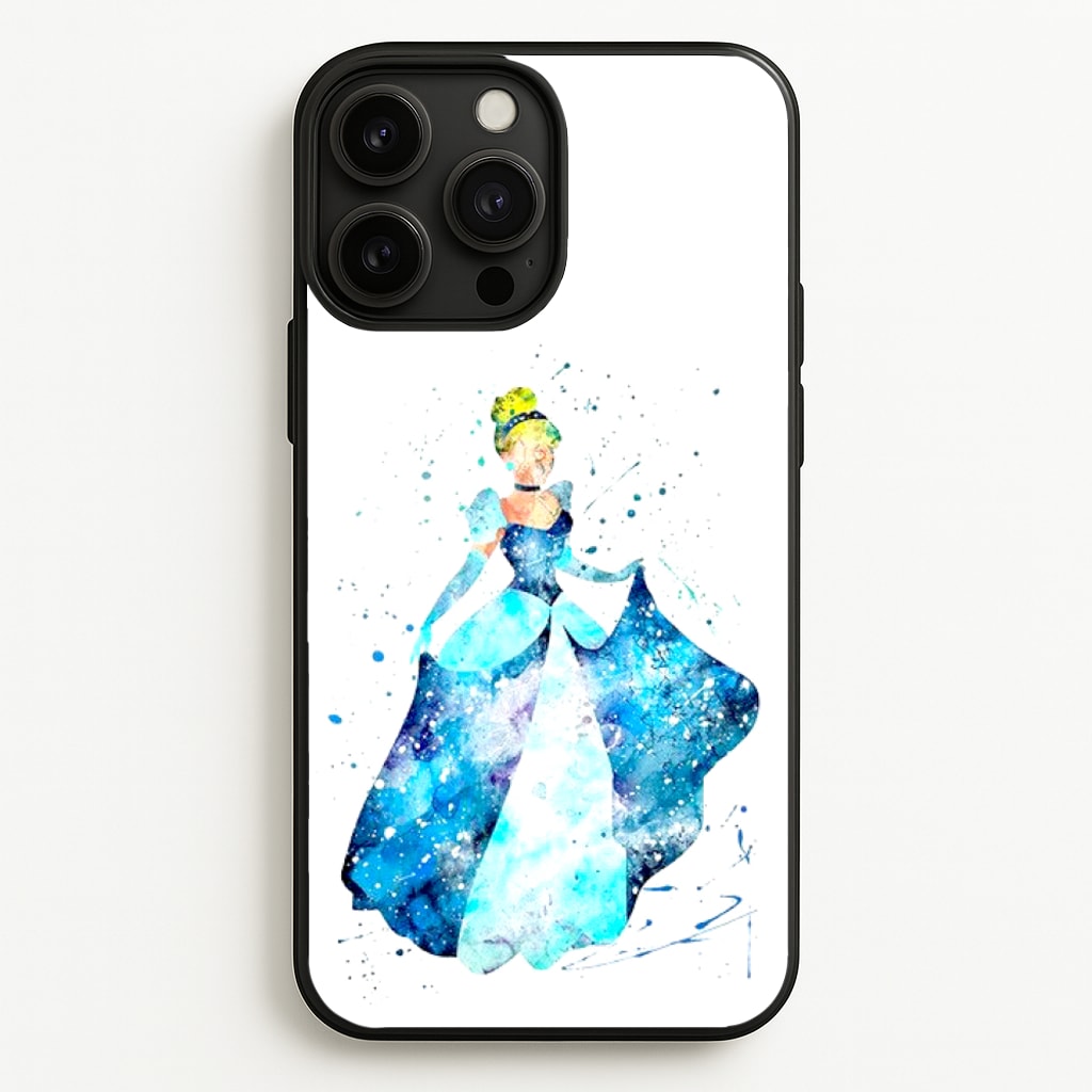 Watercolour Cinderella Fairytale  - Disney Phone Case for iPhone 13 Pro Max