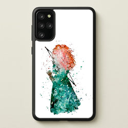 Watercolour Princess Merida Brave Fairytale  - Disney Phone Case for Galaxy S20 Plus