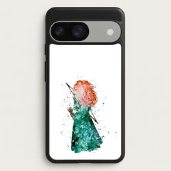 Watercolour Princess Merida Brave Fairytale  - Disney Phone Case for Google Pixel 9 / 9 Pro