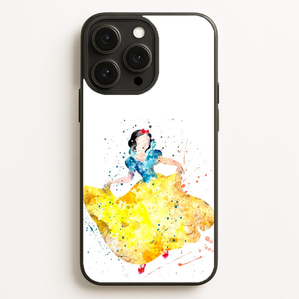 Watercolour Snow White Fairytale  - Disney Phone Case for iPhone 16 Pro Max
