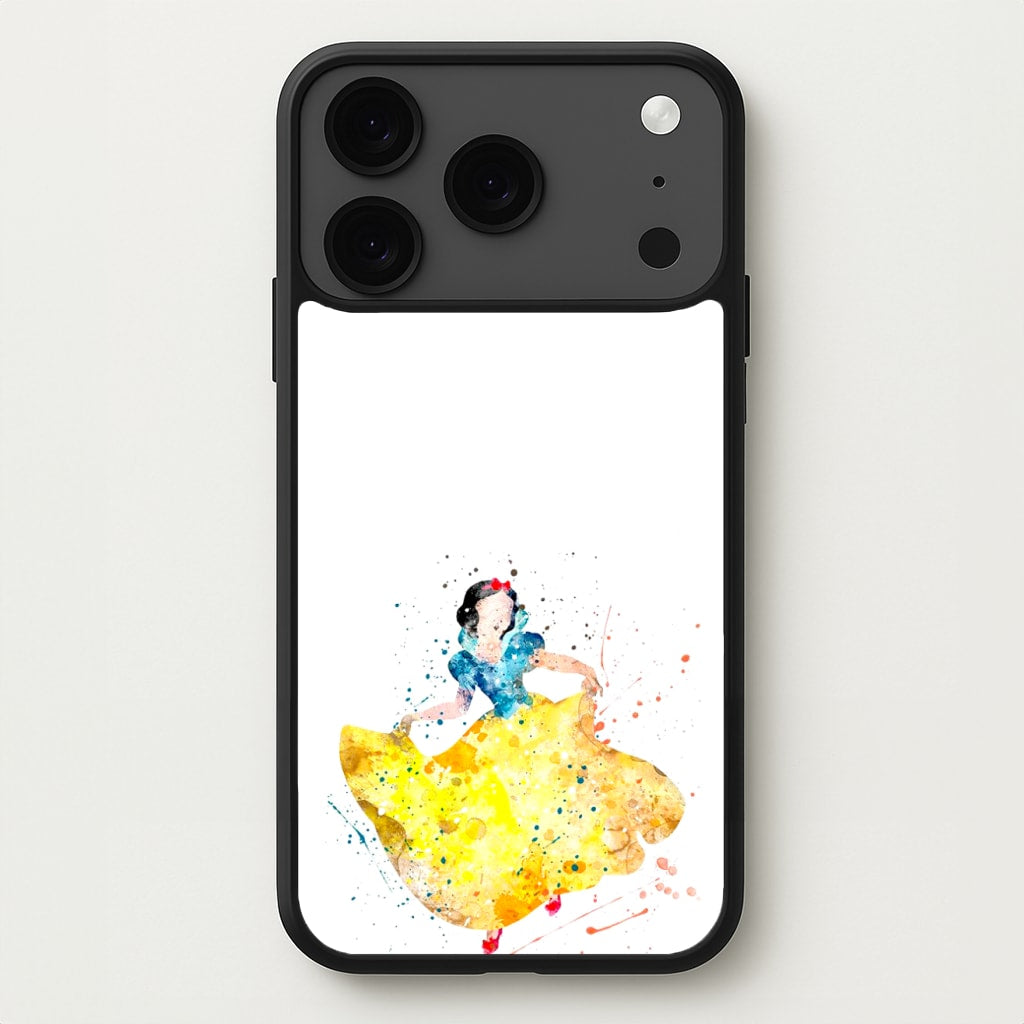Watercolour Snow White Fairytale Phone Case for iPhone 17 Pro