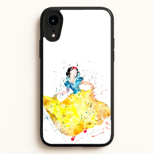 Watercolour Snow White Fairytale  - Disney Phone Case for iPhone XR