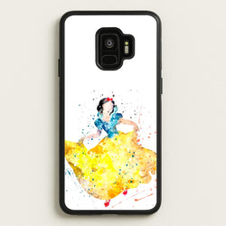 Watercolour Snow White Fairytale  - Disney Phone Case for Galaxy S9