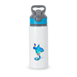 Watercolour Aladdin Fairytale Active Water Bottle - Blue