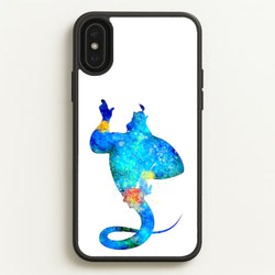 Watercolour Aladdin Fairytale  - Disney Phone Case for iPhone XS Max