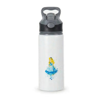 Watercolour Alice in Wonderland Fairytale Active Water Bottle