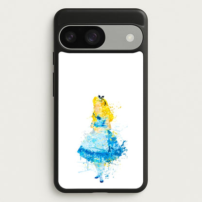 Watercolour Alice in Wonderland Fairytale  - Disney Phone Case for Google Pixel 9 / 9 Pro