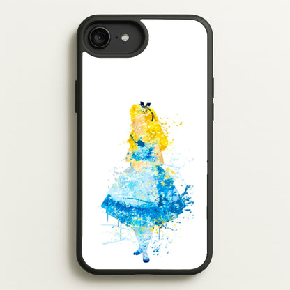 Watercolour Alice in Wonderland Fairytale  - Disney Phone Case for iPhone 6 Plus / 7 Plus / 8 Plus