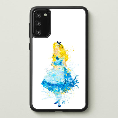 Watercolour Alice in Wonderland Fairytale  - Disney Phone Case for Galaxy A41