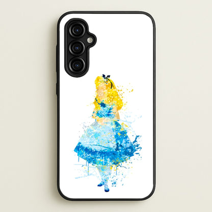 Watercolour Alice in Wonderland Fairytale  - Disney Phone Case for Galaxy A54