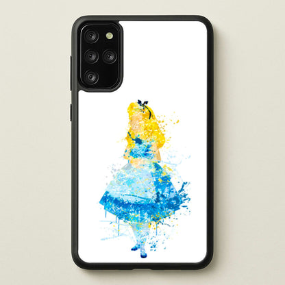 Watercolour Alice in Wonderland Fairytale  - Disney Phone Case for Galaxy S20 Plus