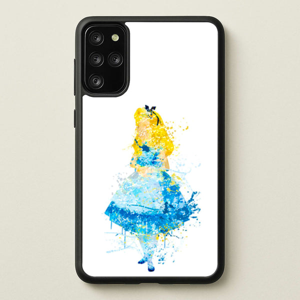 Watercolour Alice in Wonderland Fairytale  - Disney Phone Case for Galaxy S20 Plus