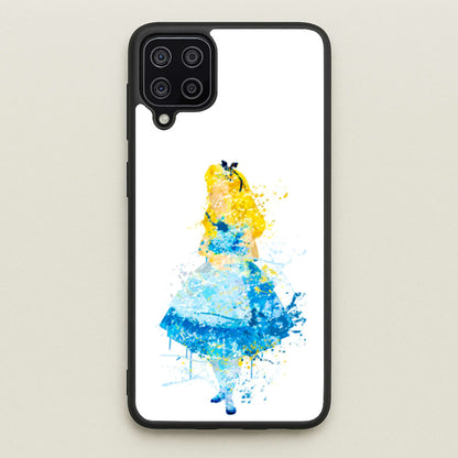 Watercolour Alice in Wonderland Fairytale  - Disney Phone Case for Galaxy A12