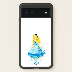 Watercolour Alice in Wonderland Fairytale  - Disney Phone Case for Google Pixel 6