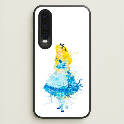 Watercolour Alice in Wonderland Fairytale  - Disney Phone Case for Huawei P30