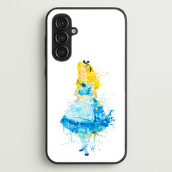 Watercolour Alice in Wonderland Fairytale  - Disney Phone Case for Galaxy S23FE