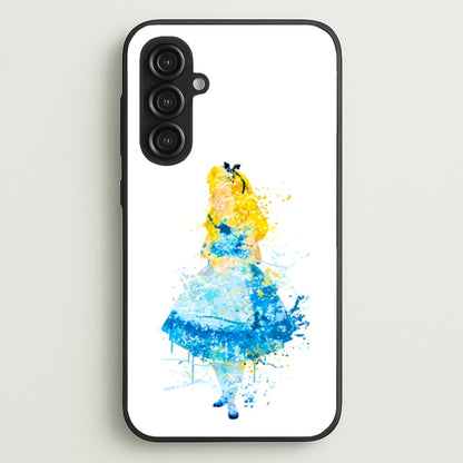 Watercolour Alice in Wonderland Fairytale  - Disney Phone Case for Galaxy S23FE