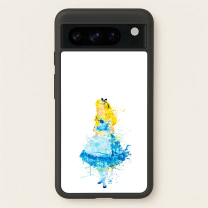 Watercolour Alice in Wonderland Fairytale  - Disney Phone Case for Google Pixel 8 Pro