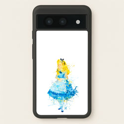 Watercolour Alice in Wonderland Fairytale  - Disney Phone Case for Google Pixel 8a