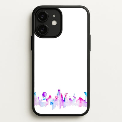 Watercolour Fairytaleland Paris  - Disney Phone Case for iPhone 11