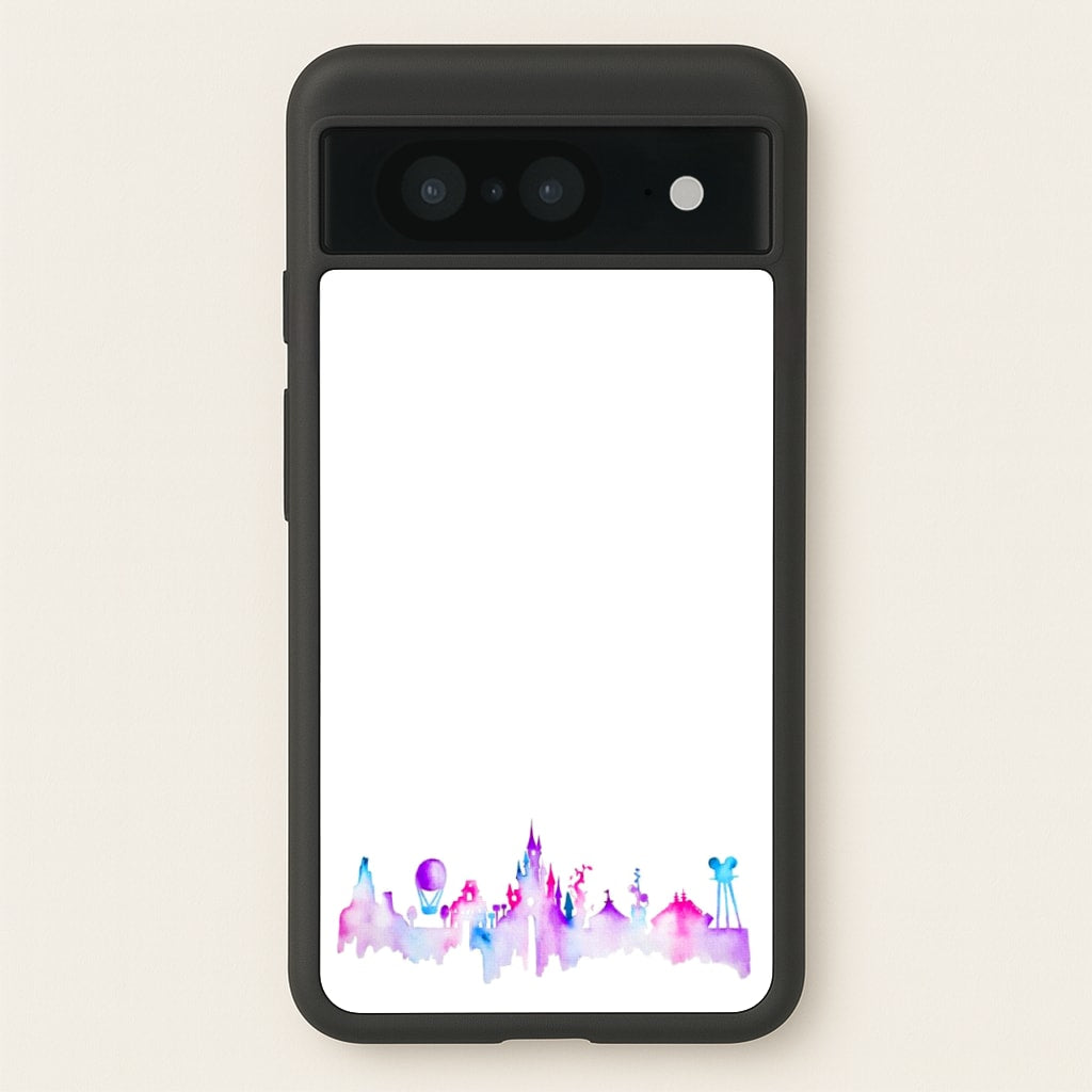 Watercolour Fairytaleland Paris  - Disney Phone Case for Google Pixel 8