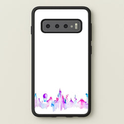 Watercolour Fairytaleland Paris  - Disney Phone Case for Galaxy S10