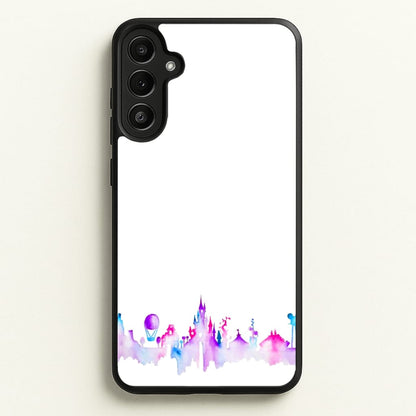 Watercolour Fairytaleland Paris  - Disney Phone Case for Galaxy A34