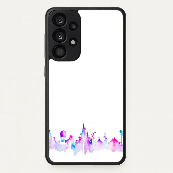 Watercolour Fairytaleland Paris  - Disney Phone Case for Galaxy A33