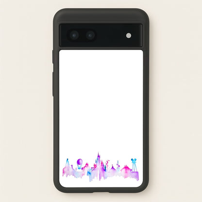 Watercolour Fairytaleland Paris  - Disney Phone Case for Google Pixel 7a
