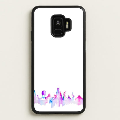 Watercolour Fairytaleland Paris  - Disney Phone Case for Galaxy S9