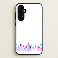 Watercolour Fairytaleland Paris  - Disney Phone Case for Galaxy A54