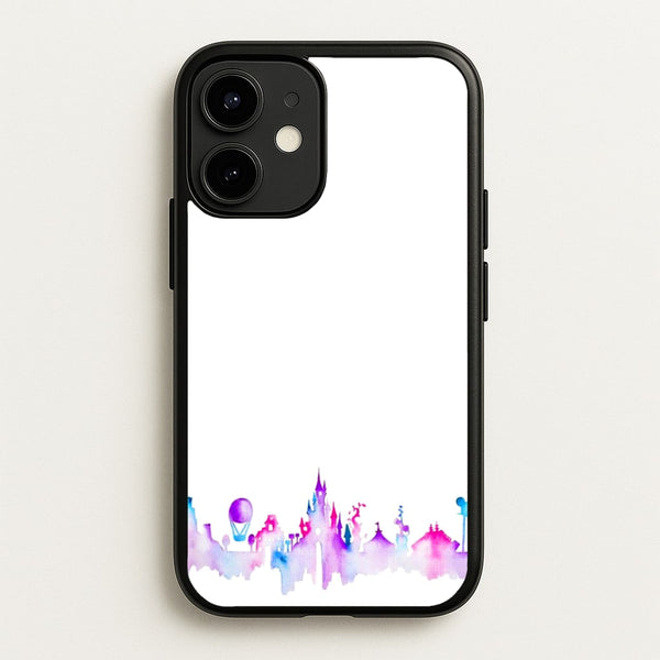 Watercolour Fairytaleland Paris  - Disney Phone Case for iPhone 12 Mini