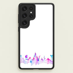Watercolour Fairytaleland Paris  - Disney Phone Case for Galaxy S23 Ultra