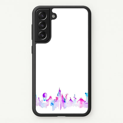 Watercolour Fairytaleland Paris  - Disney Phone Case for Galaxy S21FE