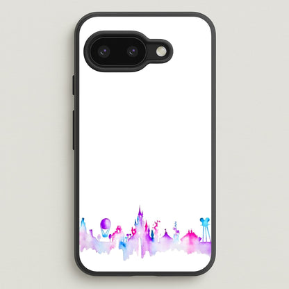 Watercolour Fairytaleland Paris  - Disney Phone Case for Google Pixel 9a