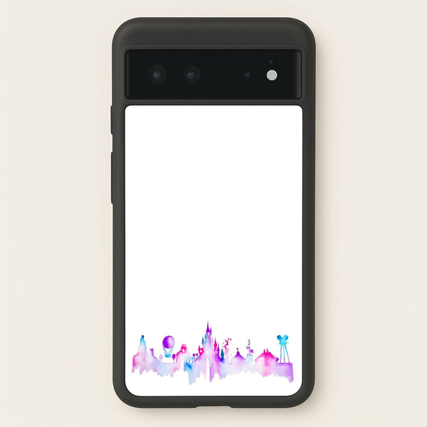 Watercolour Fairytaleland Paris  - Disney Phone Case for Google Pixel 6